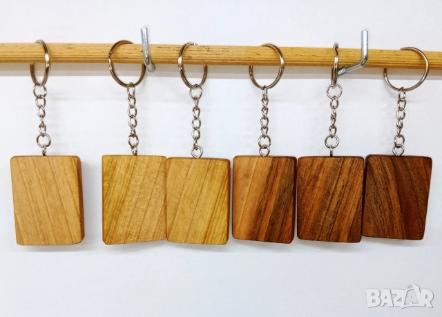 ДЪРВЕНИ КЛЮЧОДЪРЖАТЕЛИ - РЪЧНА ИЗРАБОТКА, снимка 6 - Сувенири от дърво - 52167231
