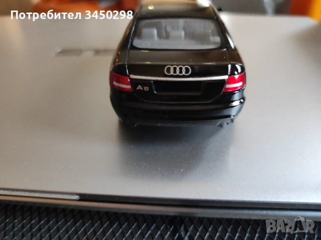 Метална количка Ауди А6, снимка 3 - Колекции - 53930479