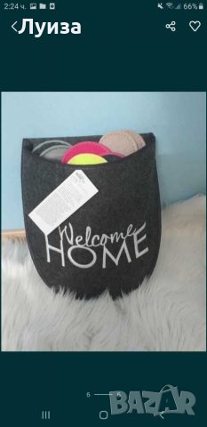 Сет 5 броя домашни пантофи, поставени в голям декоративен пантоф, снимка 6 - Пантофи - 30450820