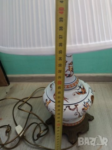 барокова настолна лампа, снимка 5 - Настолни лампи - 39030644