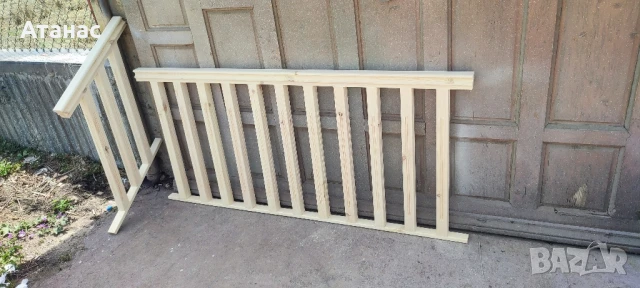 Дървен парапет, снимка 5 - Декорация за дома - 51233555