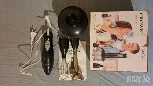 Пасатор CROWN, снимка 5 - Чопъри и пасатори - 52484779