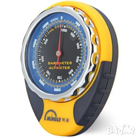 Барометров висотомер BKT381 барометър, термометър и компас, снимка 7 - Други инструменти - 47857156