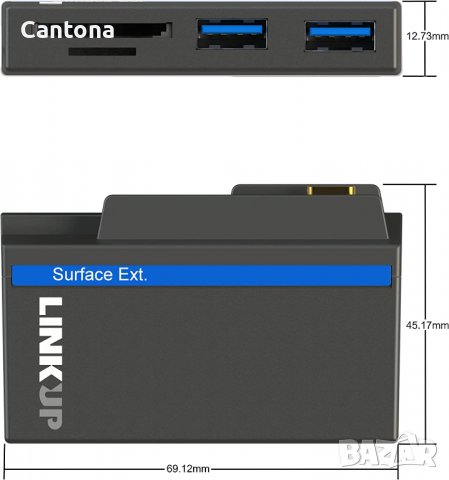 LINKUP - Surface Go Hub MSGO-737, снимка 4 - Други - 38554825