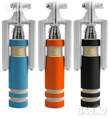 Универсален Селфи Стик за Android и iPhone. SelfieStick Монопод Разтегателен Стик.Selfi Stick Селфи, снимка 3 - Селфи стикове, аксесоари - 55839012