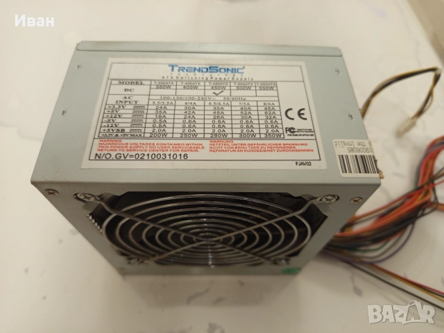 Компютърно захранване 450w 