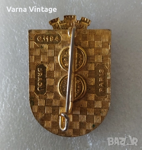 Френска полкова значка на гарнизона на Мец, 2-ра рота. DRAGO Франция., снимка 4 - Колекции - 51887891