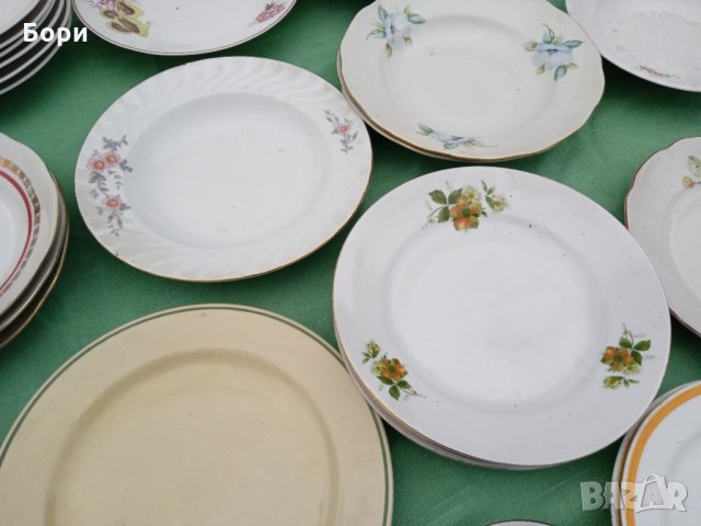Български порцелан чинии,плата, снимка 4 - Чинии - 35132416
