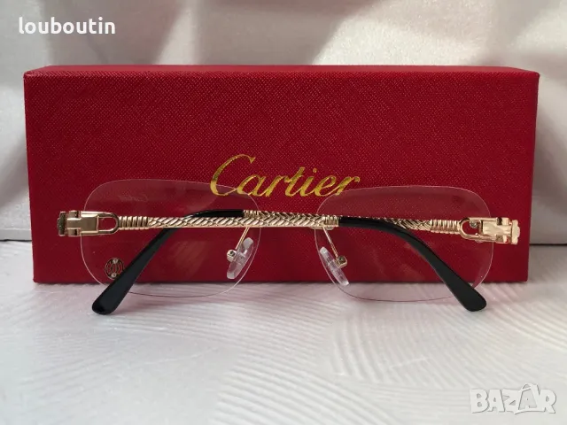 Cartier Mъжки Дамски слънчеви очила овални елипса 4 цвята, снимка 18 - Слънчеви и диоптрични очила - 49785711