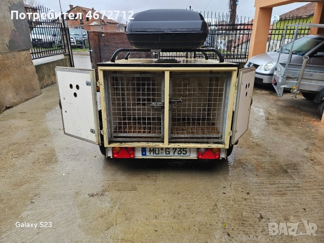 Ремарке за кучета.Със 3 клетки, снимка 6 - Ремаркета - 52705511