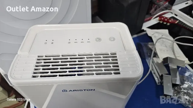 Изсушител за въздух Ariston DEOS 12, 12 л/24 ч,, снимка 5 - Влагоабсорбатори и влагоуловители - 47832231