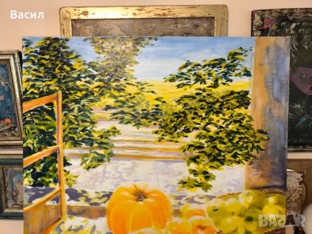 Голяма картина масло, снимка 4 - Картини - 47553550