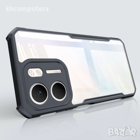 Oppo A5x 5G / 4G XUNDD Силиконов Калъф TPU+Acrylic и Протектор, снимка 4 - Калъфи, кейсове - 52057034