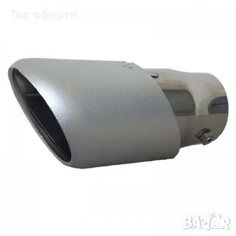 Накрайник ауспух 2471 цветен, сив, карбон, черен 60мм-63мм, снимка 2 - Аксесоари и консумативи - 48822771