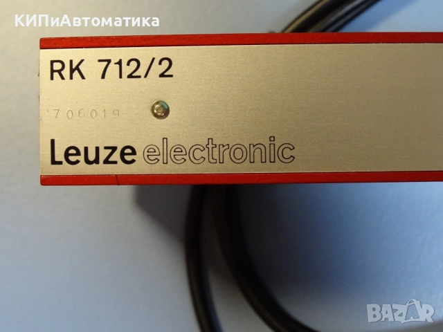 сензор фотоелектрически Leuze RK 712/2 photoelectric sensor 24V, снимка 5 - Резервни части за машини - 54218235