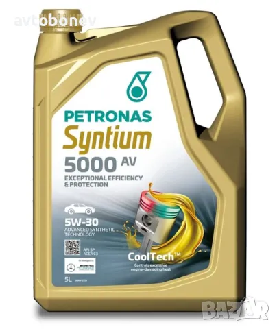 ДВИГАТЕЛНО МАСЛО PETRONAS SYNTIUM 5000AV 5W30, снимка 6 - Части - 31537107