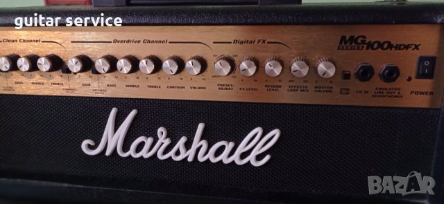 Marshall MG100hdfx китарен усилвател, снимка 4 - Китари - 44364820