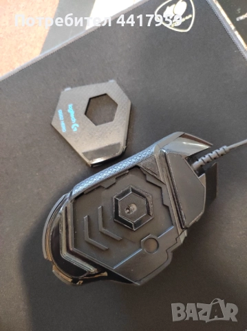 Геймърска мишка Logitech G502 Hero и MousePad/Подложка за мишка COUGAR, снимка 9 - Клавиатури и мишки - 52735994