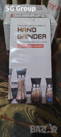 Италиански мелнички за сол и пипер Salvadore O Roma , снимка 3 - Други стоки за дома - 48043522