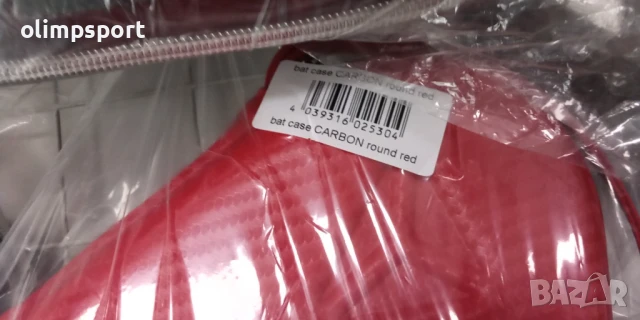 калъф за хилка за тенис на маса tibhar carbon нов червен,син карбонов с място за 1-2 хилки и топчета, снимка 2 - Тенис - 51180793