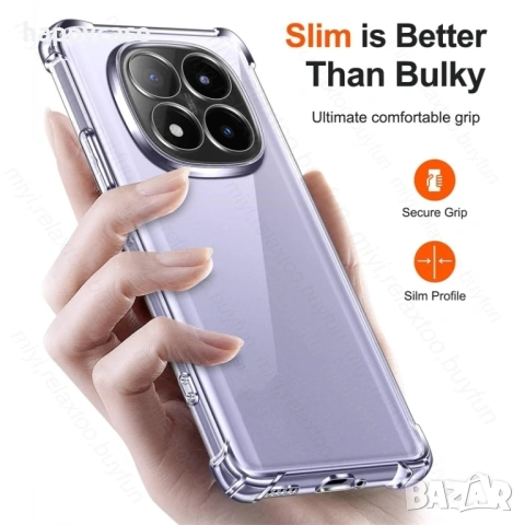 Xiaomi Redmi Note 15 Pro / 15 Pro+ / Удароустойчив силиконов кейс гръб калъф с камера протектор, снимка 6 - Калъфи, кейсове - 53132702