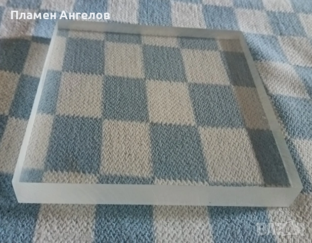 Плексиглас прозрачен 15×15×2см., снимка 5 - Други - 54117138