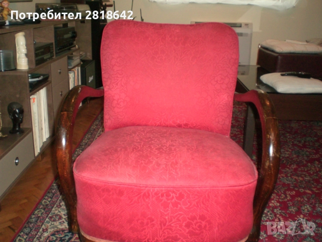 2 броя запазени ретро фотъоили, снимка 2 - Дивани и мека мебел - 51877620