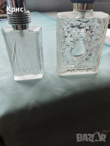 Празни стъклени флакони от парфюми , снимка 5 - Мъжки парфюми - 40349025