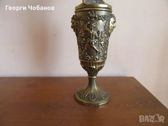 Бронзова кана с патина., снимка 6 - Други - 55963547