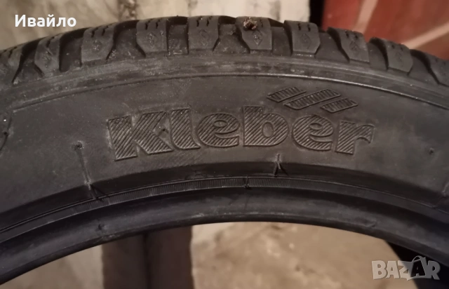Продавам 1 брой зимна гума 225.45.17 дот 2020 Kleber , снимка 3 - Гуми и джанти - 53377185