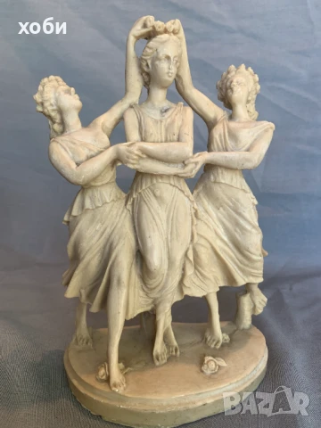 Трите грации - Статуетка , снимка 6 - Антикварни и старинни предмети - 51083694