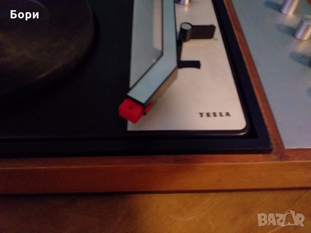 TESLA Грамофон с усилвател, снимка 6 - Грамофони - 31737848