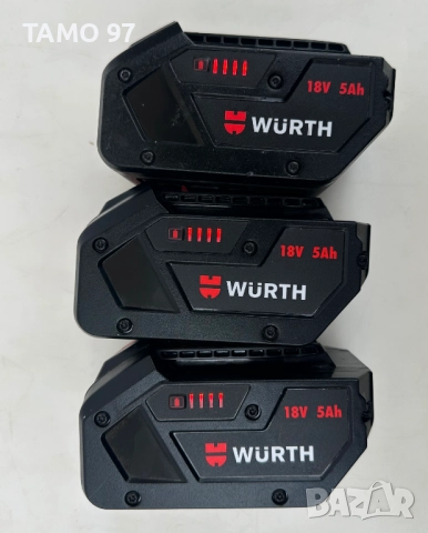 Wurth Li 18V/5.0Ah W-Connect - Акумулаторни батерии 18V 5.0Ah, снимка 2 - Други инструменти - 52915865