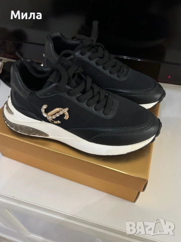 Jimmy Choo дамски спортни маратонки сникърси обувки естествена кожа, снимка 5 - Маратонки - 51746192