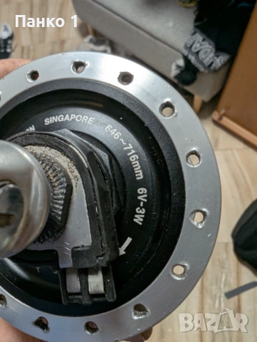 Динамо Главина Shimano Deore LX, снимка 5 - Части за велосипеди - 53274992