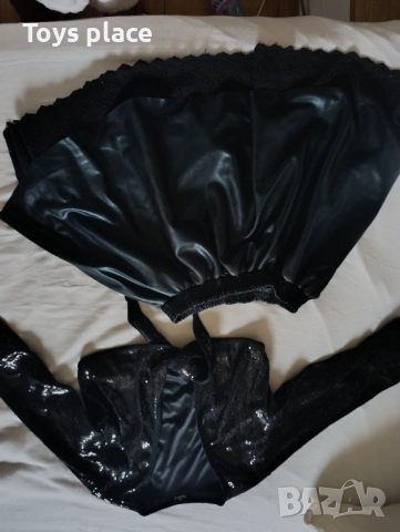 134/140 Кожена пола Breeze и бляскаво болеро, снимка 3 - Детски рокли и поли - 52583660