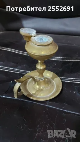 Лампа , снимка 3 - Антикварни и старинни предмети - 50336483