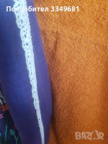 Lenena canta (torba)ricna broderia i danteli , снимка 5 - Ръчно изработени сувенири - 39734285