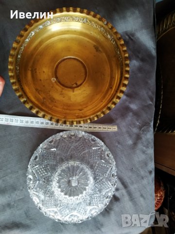 стара купа фруктиера арт деко, снимка 3 - Антикварни и старинни предмети - 30529681