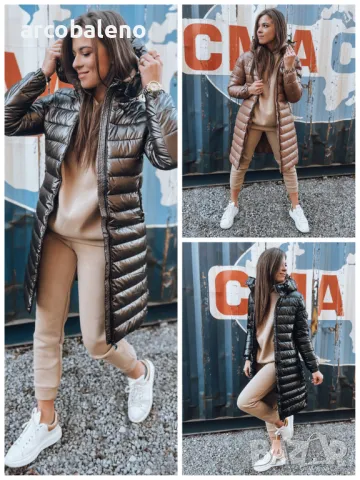 Дамско ватирано яке LESSI, 3цвята 