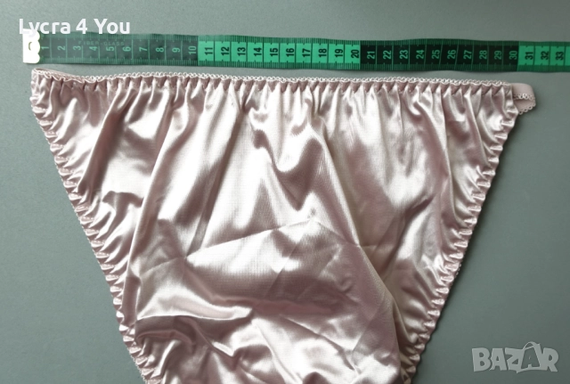 M дамски бикини от сатен в 5 цвята, снимка 7 - Бельо - 52384156