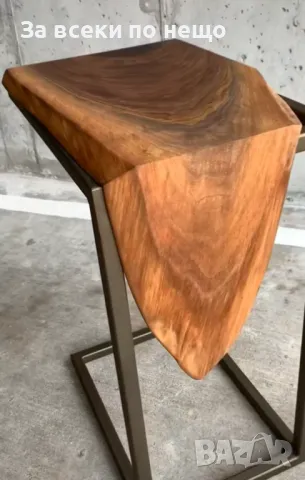 Ръчно изработена декоративна маса/помощна маса Маса за диван Маса за кафе, снимка 5 - Маси - 48056626