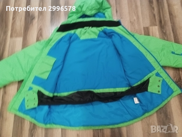 Ски яке номер 158 / 164 зелено ( мъжко женско дамско момиче момче ), снимка 5 - Зимни спортове - 52863180