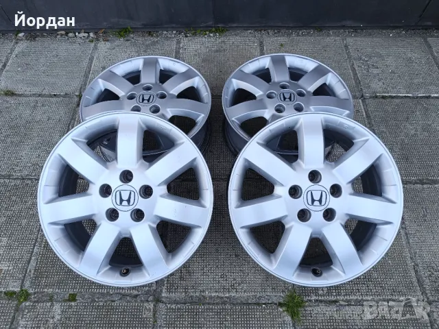 Оригинални алуминиеви джанти 17 цола HONDA CR-V / ХОНДА ЦР-В 5x114,3 64,1, снимка 2 - Гуми и джанти - 49993386