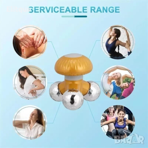 Троен масажор за тяло и лице, снимка 2 - Масажори - 52861306