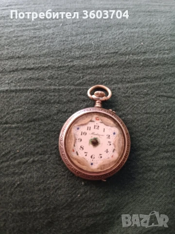 сребърен дамски часовник