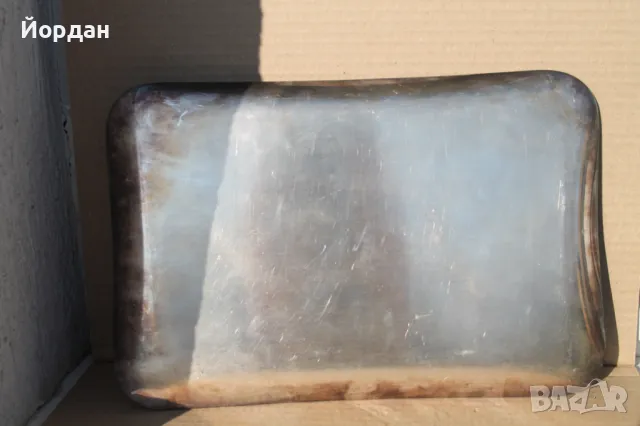 Посребрен поднос ''Wmf'' , снимка 8 - Антикварни и старинни предмети - 49391991