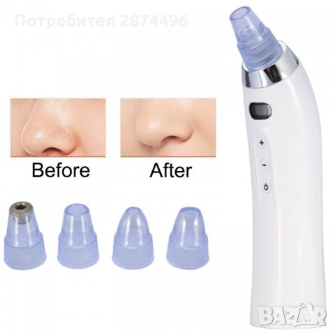 Вакумен уред за почистване на лицето с дисплей, снимка 11 - Козметика за лице - 30927316