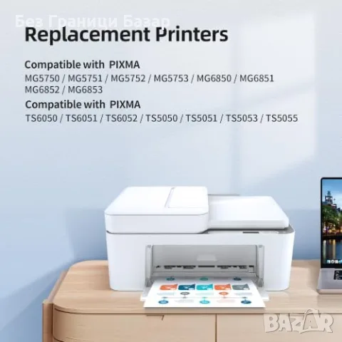 Нови Prodoki 570 571 XXL мастила за Canon Pixma MG5750 TS5050 24 броя тонер принтер мастило печат, снимка 2 - Консумативи за принтери - 55825716