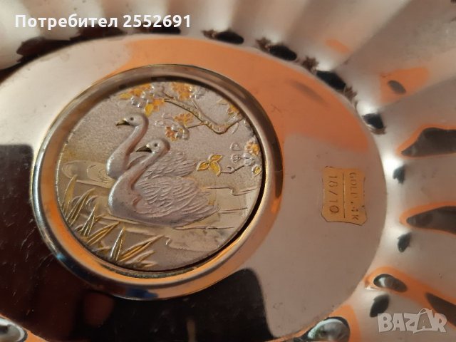 Метална чиния , снимка 2 - Декорация за дома - 35350874